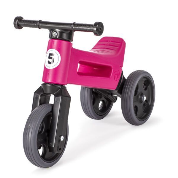 Laufrad FWRider Sport 2in1 Pink mit leisen Rädern